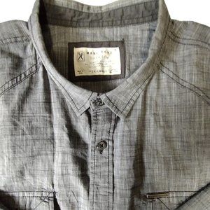 Marc Ecko Deadly Threads Button | Mens Size 2XL 100% Cotton‎ Long Sleeve Shirt